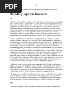 Duendes y Espíritus Familiares