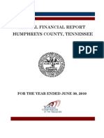 2010 Humphreys County Comptroller Report