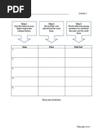 Unit Cost Activity