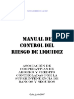 Manual de Riesgo de Liquidez Modelo