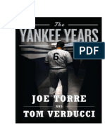 The Yankee Years by Joe Torre