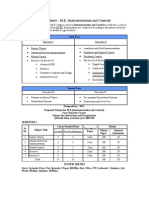 Postgraduate M E Instrumentation and Control