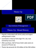 Thums Up: Goa Institute of Management