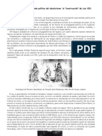 CAMPAGNE - Peter Burke y La Propaganda Política Del Absolutismo. La Construcción de Luis XIV