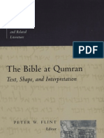 Flint The Bible at Qumran PDF