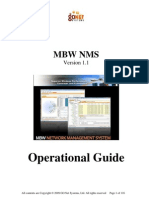 GoNet MBW NMS 1.1 Operational Guide