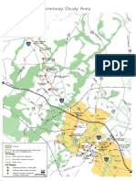 Corridor Cities Transitway Study Area: Frederick