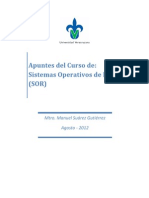 Apuntes Del Curso de SOR Temas 1 A 5 PDF