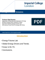 Energy Drivers For Emissions