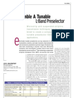 (MWRF0309) Assemble A Tunable L-Band Preselector