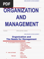 2 Lecture 1a RMK 252 Organization and Management FEB 2012 For Students - 2