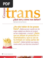 Grasas Trans Profeco