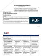 Revised SBM Assessment Tool