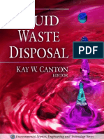 Fluid Waste Disposal Environmental Science Engineering and Technology