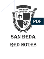 San Beda Red Notes Cover