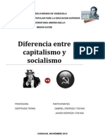 Diferencia Entre Capitalismo y Socialismo