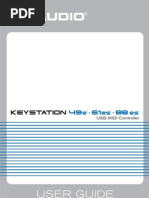 Keystation: USB MIDI Controller