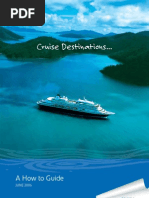 Cruise Destinations A How To Guide