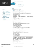 Chapter 2 - Pelton Turbine - Fluid Machinery