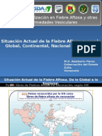 Situacion Actual de La Fiebre Aftosa en Venezuela