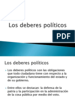 Los Deberes Políticos