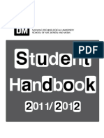 NTU Singapore ADM Student Handbook