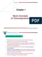 Basic Concepts of Thermodynamics: National Central University