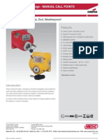 Sm87 BG & PB Range - Manual Call Points: Intrinsically Safe (Exia), Exd, Weatherproof