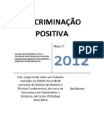 Discriminação Positiva Trabalho