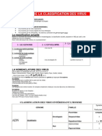 Principes de La Classification Des Virus