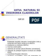 Iluminatul Natural Si Insorirea Cladirilor