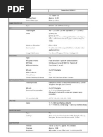 Canon PowerShot SX500 IS Specification PDF