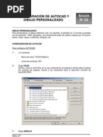 23-Configuración de AutoCAD y Dibujo Personalizado