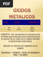 Oxidos Metalicos