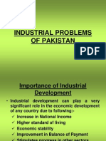 Industrial Problems of Pakistan