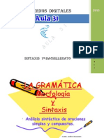 Sintaxis 1c2ba Bachillerato