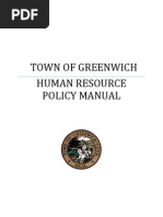 Town of Greenwich Human Resource Policy Manual