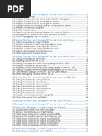 Debugging Core Files Crash Dumps UNIX Linux 