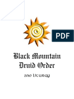 Liturgy Handbook of The Black Mountain Druid Order PDF