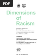 Dimensions of Racism - UN