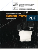 Holophane Bantam Prismatite Series Brochure 3-75