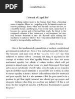 Concept of Legal Aid