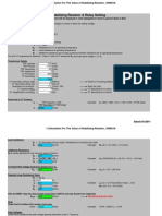 Calculation For The Value of Stabilizing Resistor REF Setting