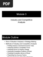 Module 3 - Industry and Competitive Analysis