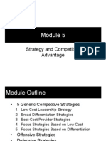 Module 5 - Strategy and Competitive Advantage