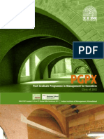 IIMA PGPX ClassOf2012 PlacementBrochure Lite - 2011-12