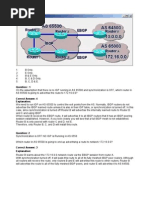 BGP Scenario