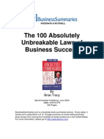 100 Laws of Biz Success