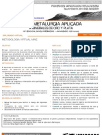 Hidrometalurgia Oro Plata PDF