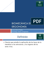 Biomecanica en Ergonomia